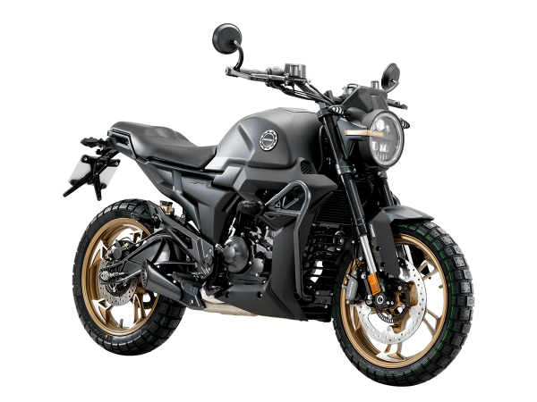 Мотоцикл дорожный ZONTES (Зонтес) ZT125 - G1 (4T ZT152MI EFI) 17/17 (2024 г.) чёрный/золотой с ПТС | Мототека