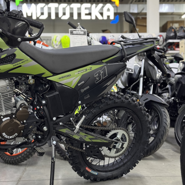 Мотоцикл кроссовый / эндуро Regulmoto (Регулмото) Sport - 003 Z хаки с ПТС | Мототека