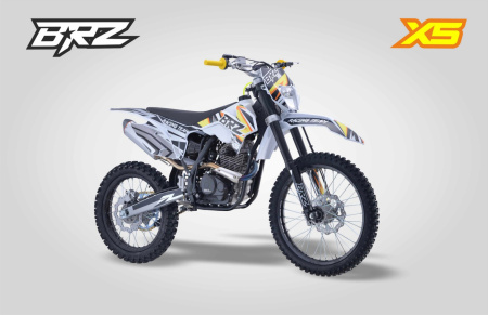 Мотоцикл кроссовый / эндуро BRZ (БРЗ) X5 250 21/18 с ПТС - купить с доставкой, по выгодной цене в интернет-магазине Мототека