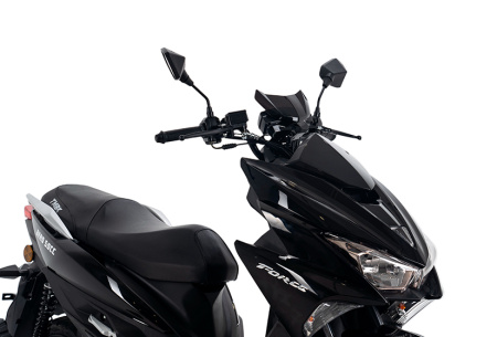 Скутер TMBK AERO 50 (150) Black - купить с доставкой, по выгодной цене в интернет-магазине Мототека