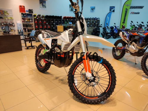 Мотоцикл кроссовый / эндуро Regulmoto (Регулмото) Crosstrec 300 белый с ПТС фото 9