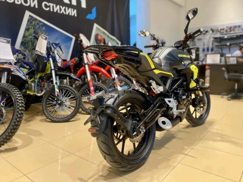 Мотоцикл дорожный Regulmoto (Регулмото) Nibbler серый/жёлтый с ПТС фото 15