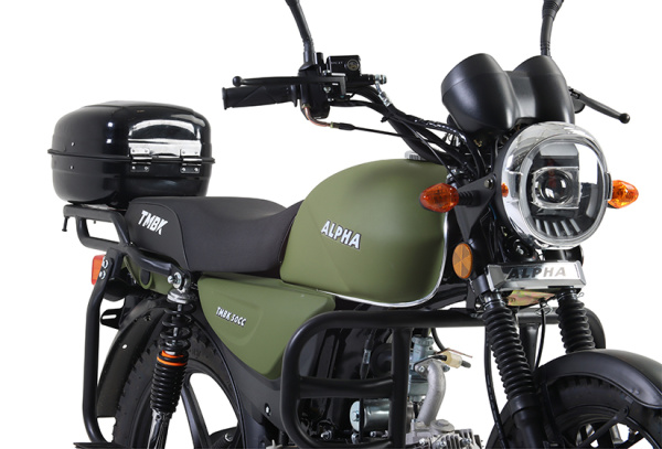 Мопед TMBK ALPHA 50 (110) Army Green | Мототека