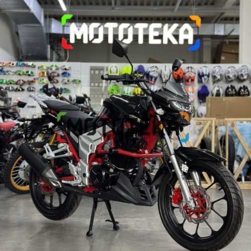 Мотоцикл дорожный Regulmoto (Регулмото) Raptor NEW чёрный с ПТС фото 5
