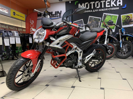 Мотоцикл дорожный ROLIZ (Ролиз) SPIDER (YS166FMM 250) с ПТС - купить с доставкой, по выгодной цене в интернет-магазине Мототека